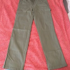 Woman’s low waisted jeans